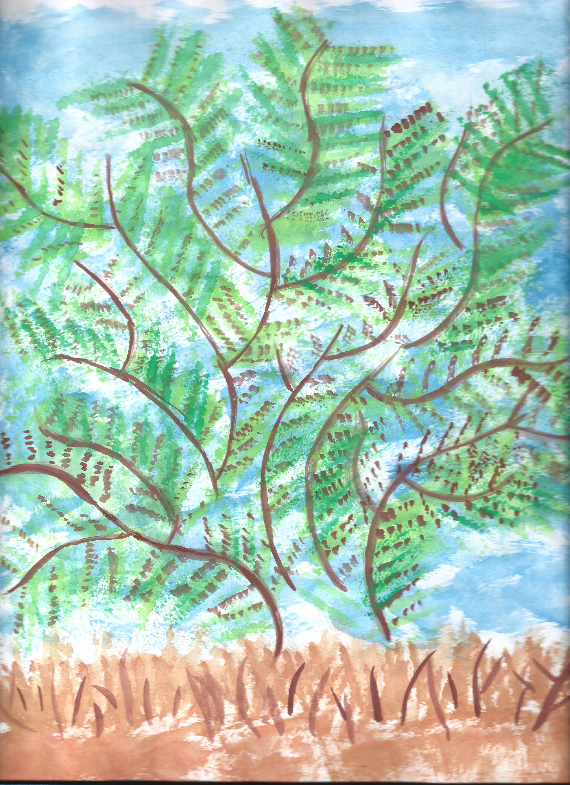Pteridium aquilinum (Eğrelti Otu)